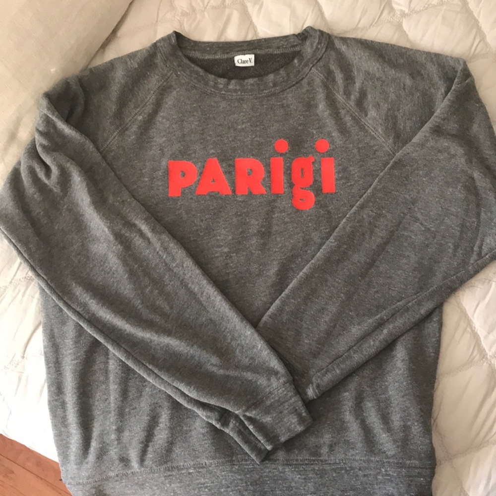 Clare V ‘Parigi’ Sweatshirt